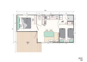 Plan mobil home numeros 1 et 13