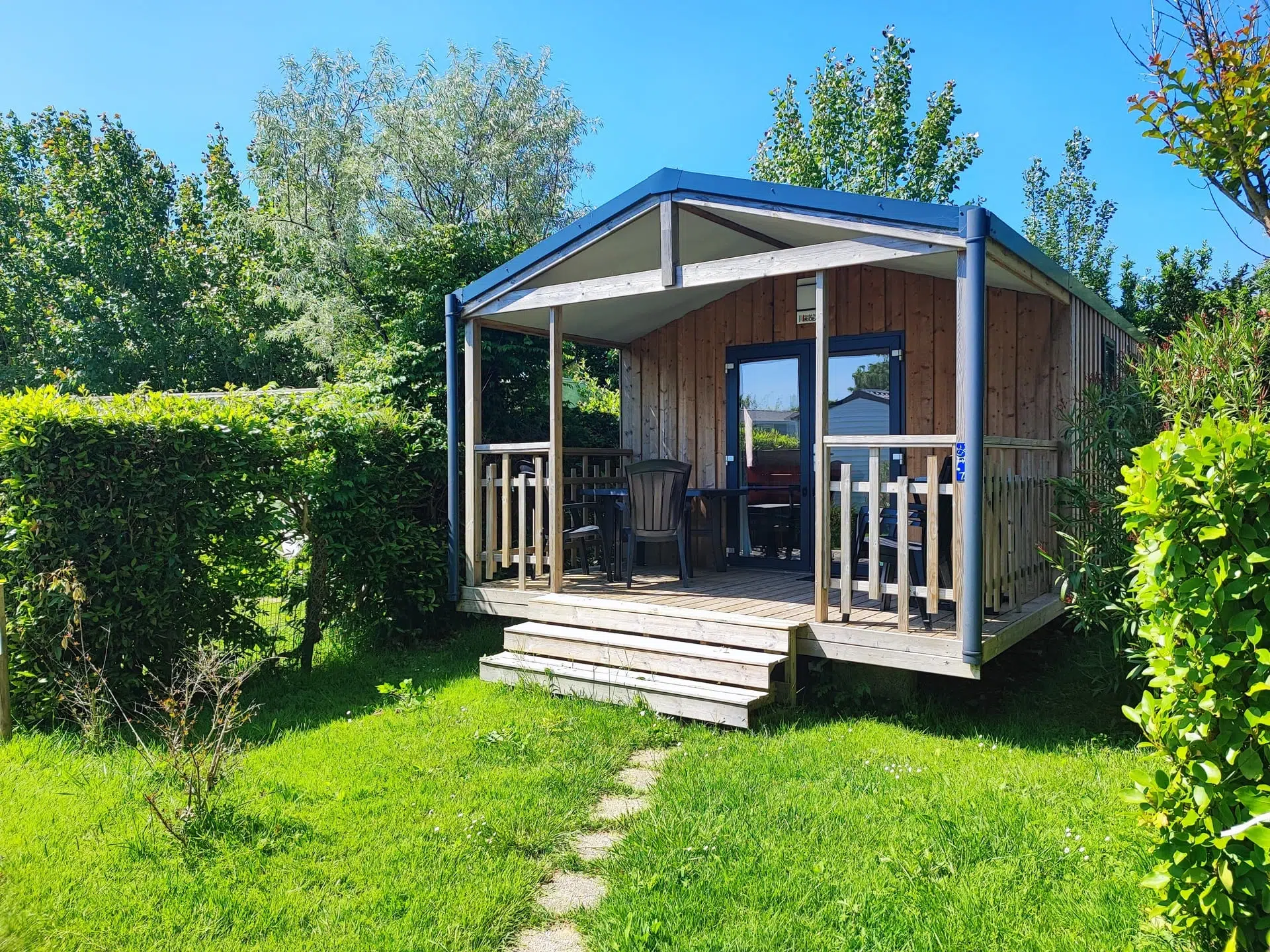 mobil home hebergement camping le sabia